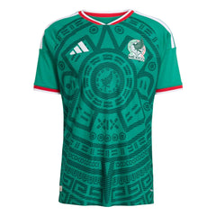 2026 Mexico Mens Authentic Home Soccer Jersey | Adidas