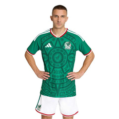 2026 Mexico Mens Authentic Home Soccer Jersey | Adidas