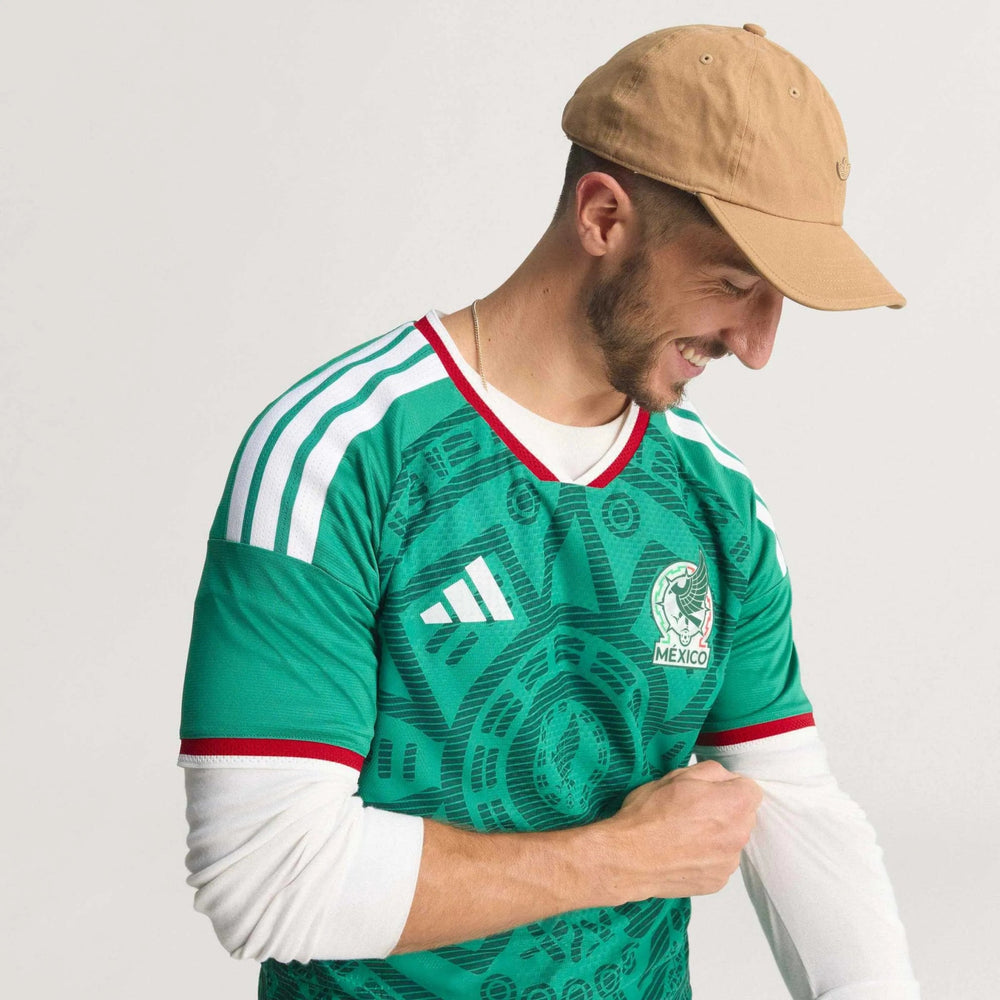 2026 Mexico Mens Authentic Home Soccer Jersey | Adidas