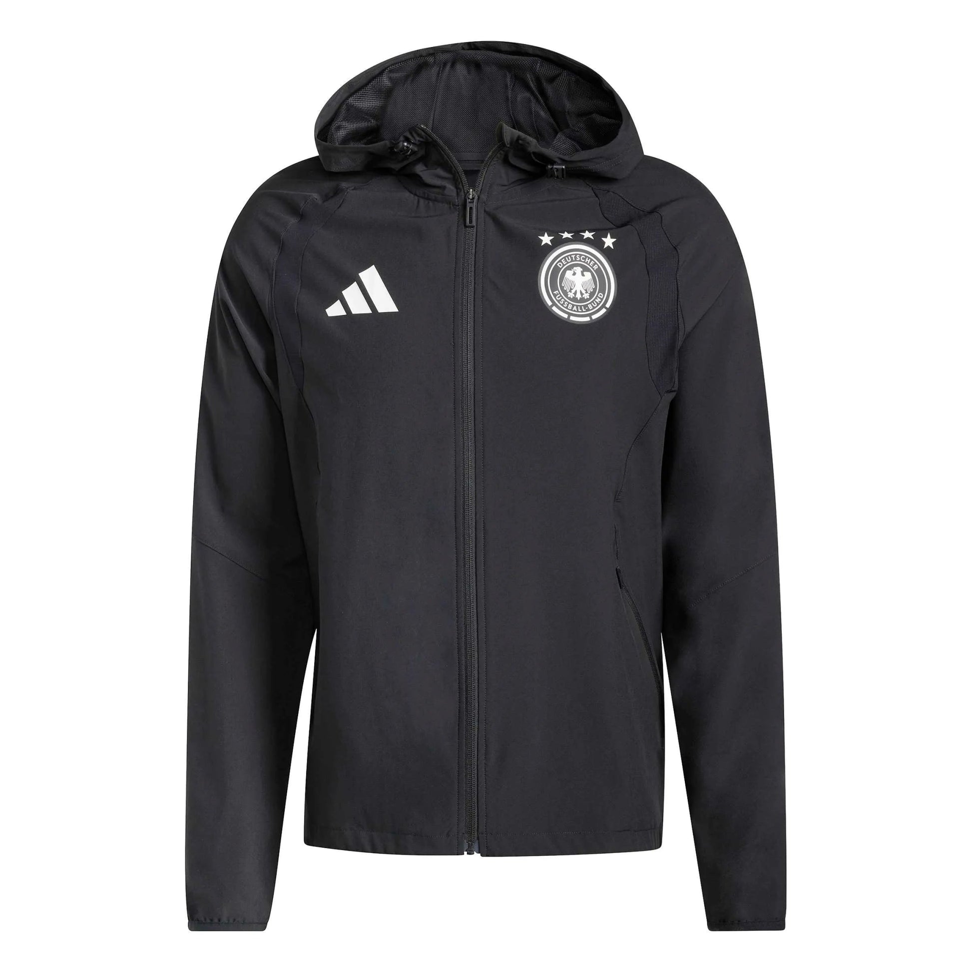 2026 Germany Mens Tiro Travel Full Zip Windbreaker | Adidas