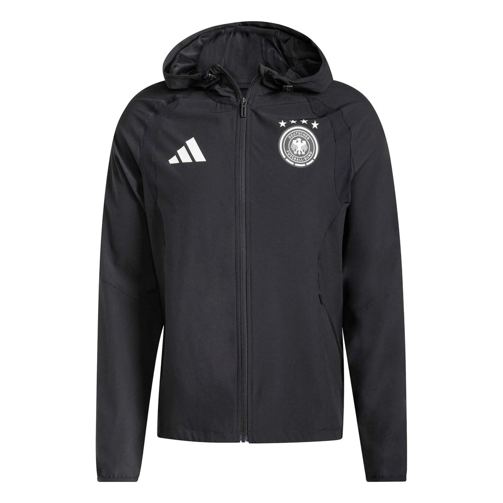 2026 Germany Mens Tiro Travel Full Zip Windbreaker | Adidas
