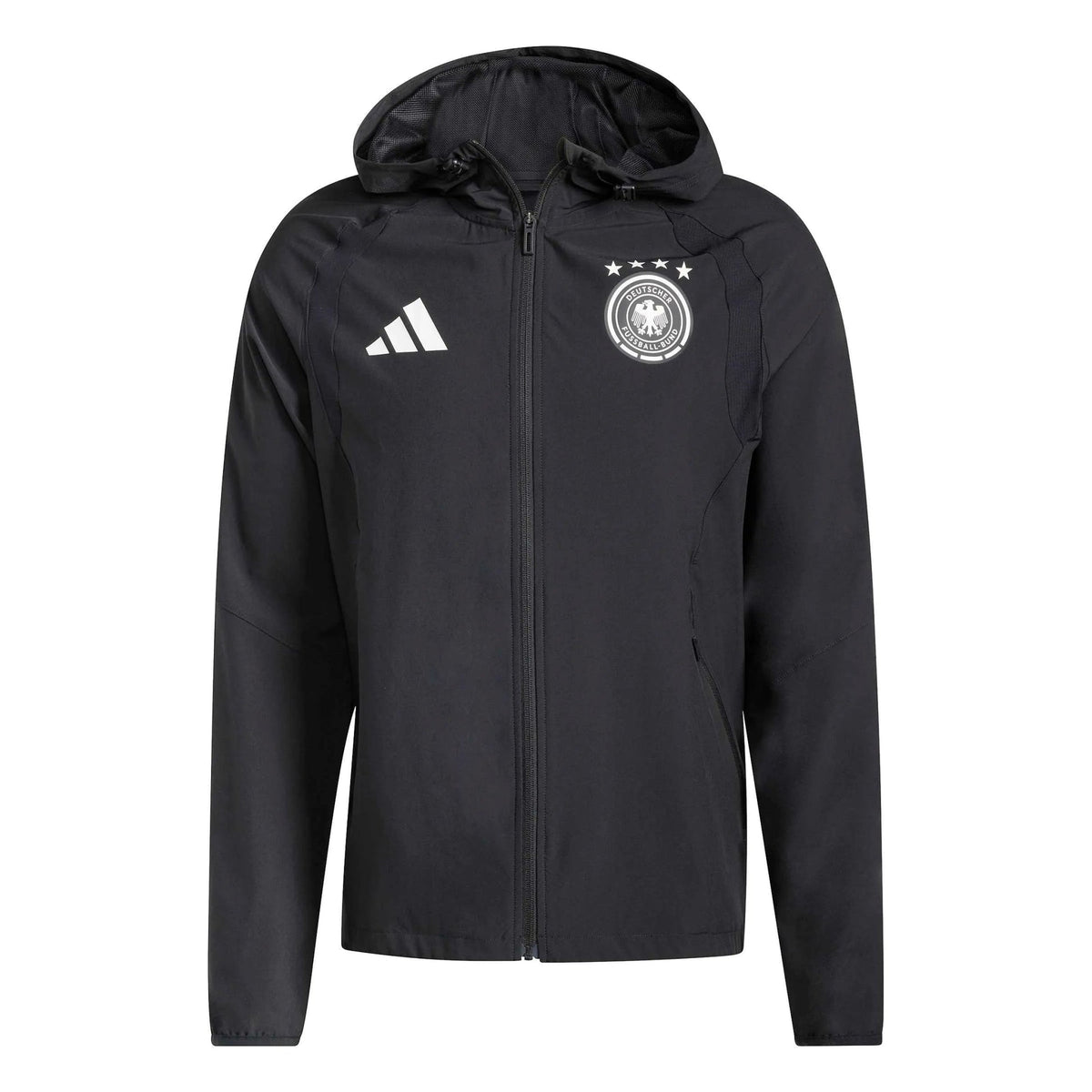 2026 Germany Mens Tiro Travel Full Zip Windbreaker | Adidas