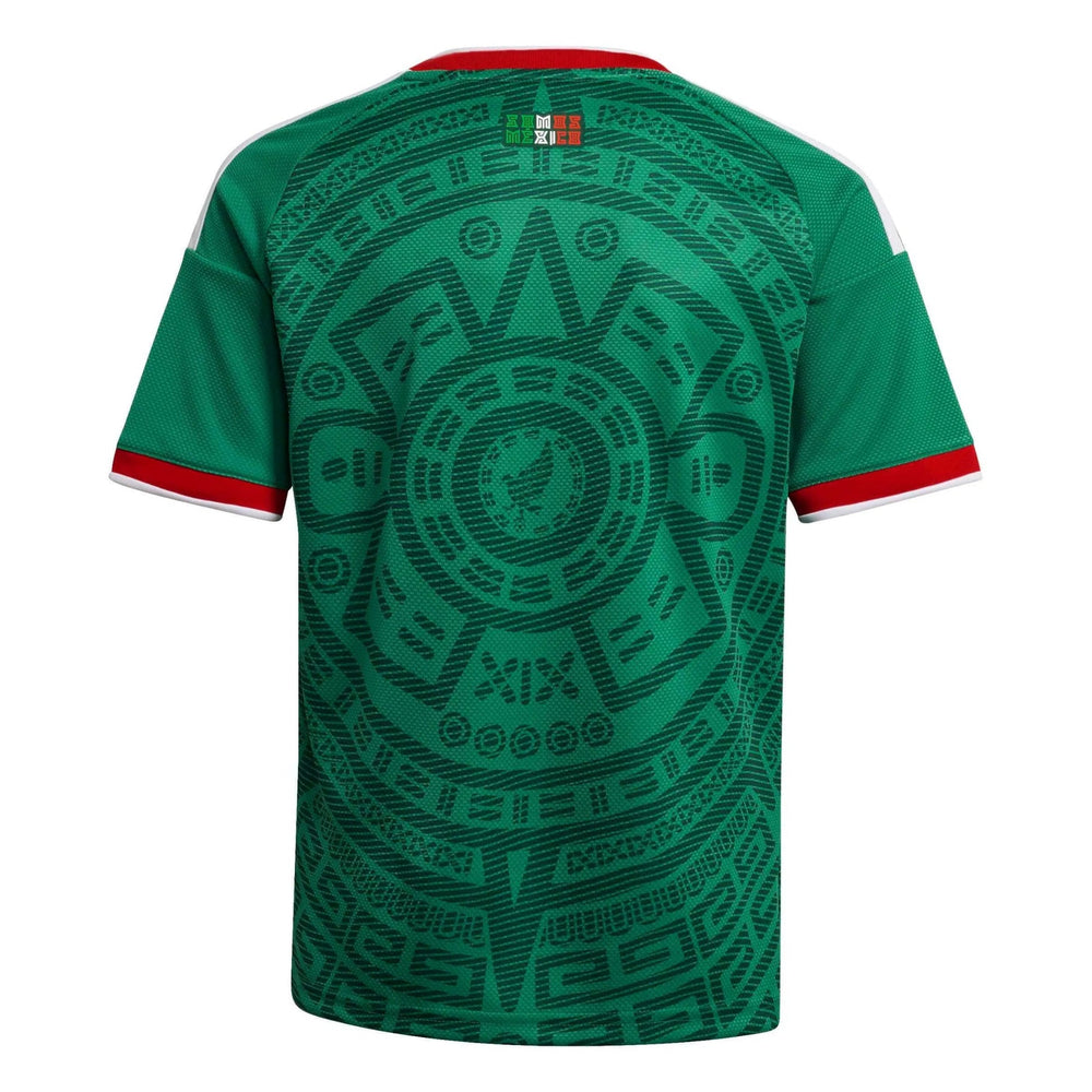2026 Mexico Youth Stadium Home Soccer Jersey | Adidas