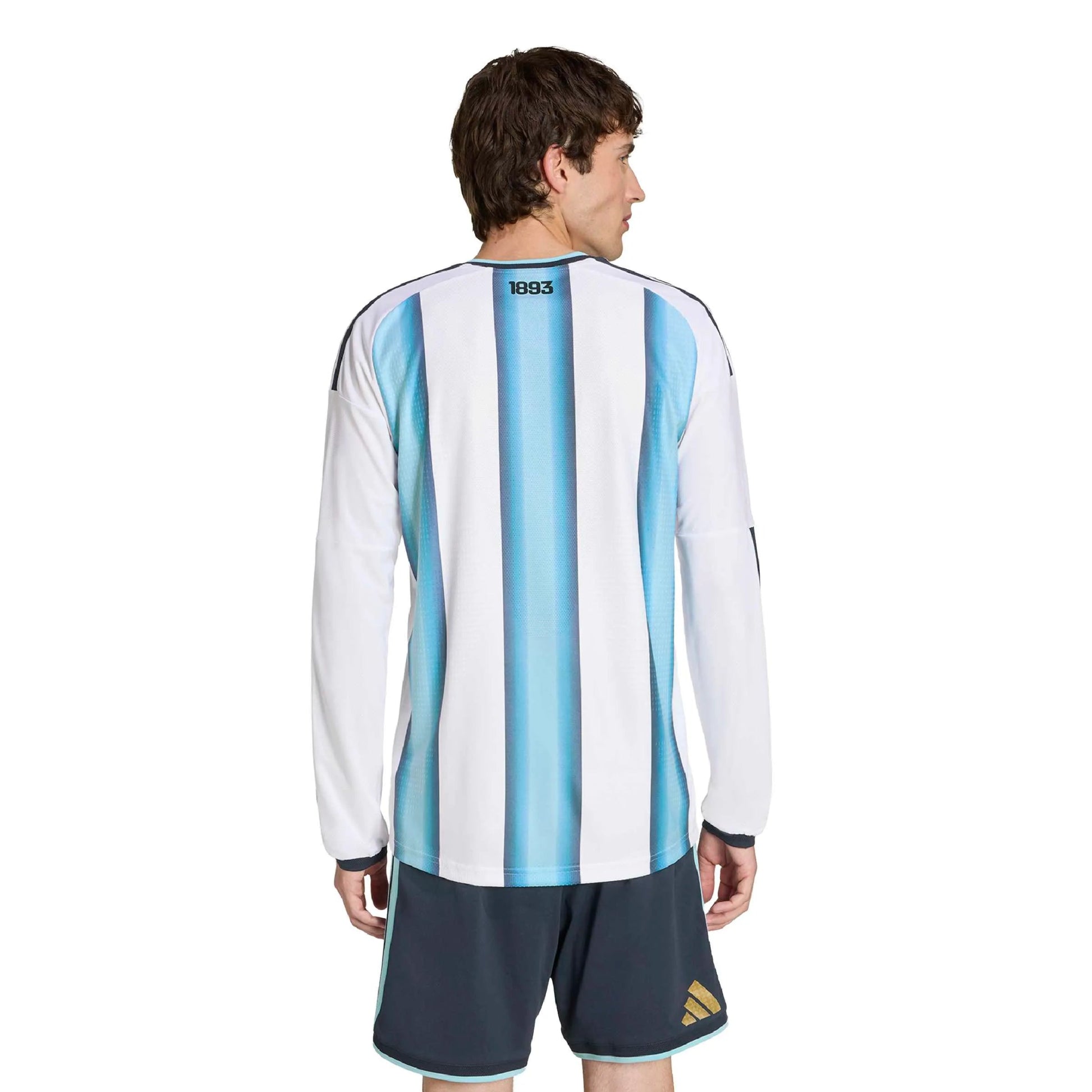 2026 Argentina Mens Authentic Home Long-Sleeve Soccer Jersey | Adidas