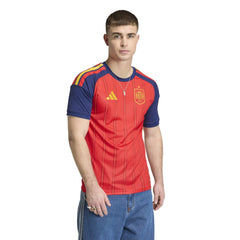 2026 Spain Mens Stadium Home Soccer Jersey | Adidas