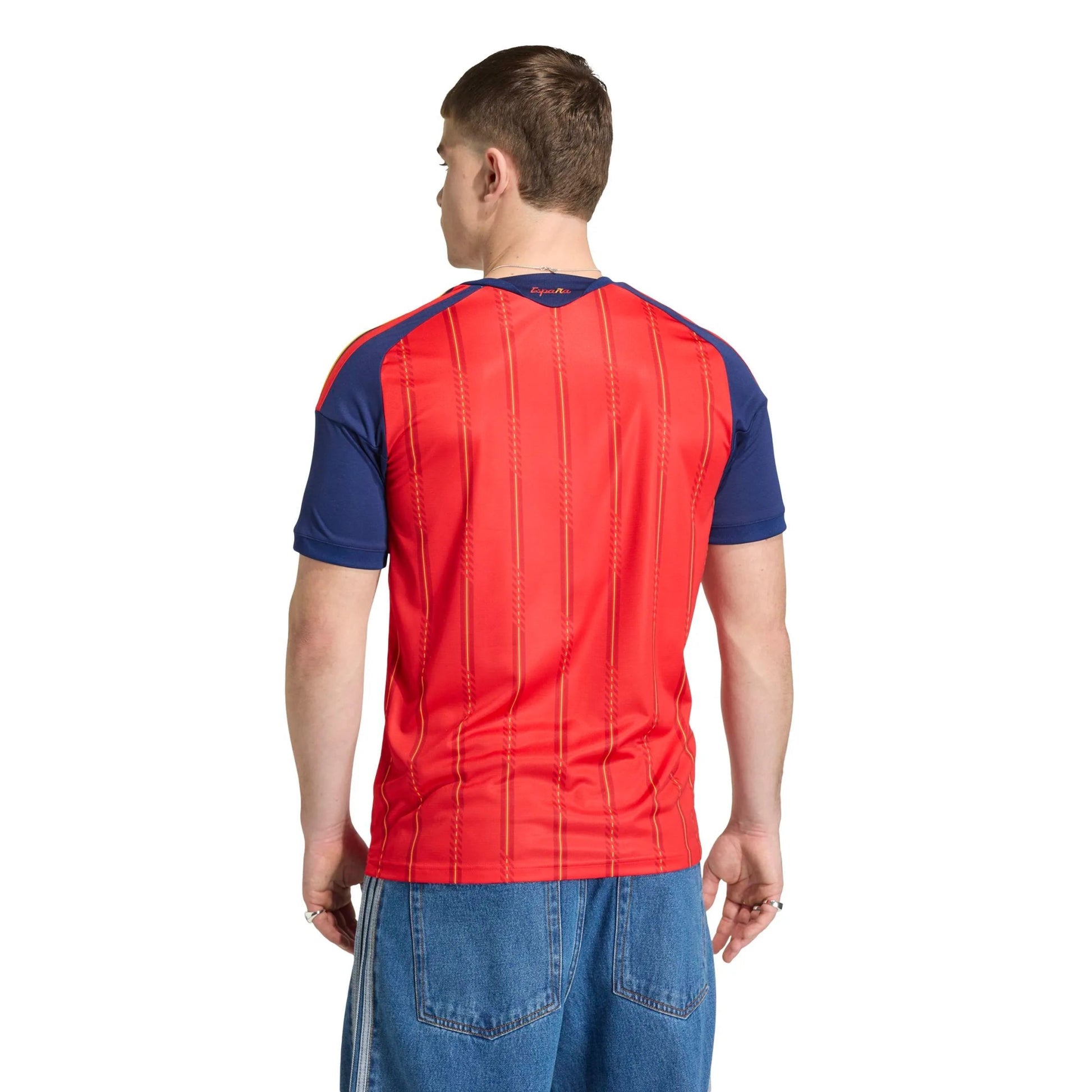 2026 Spain Mens Stadium Home Soccer Jersey | Adidas