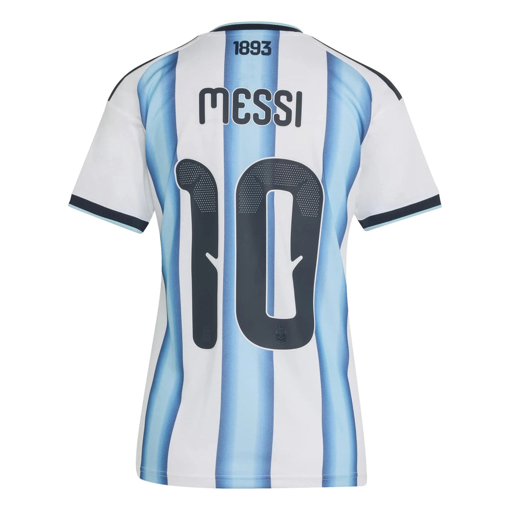 2026 Argentina Womens Stadium Home Messi #10 Soccer Jersey | Adidas