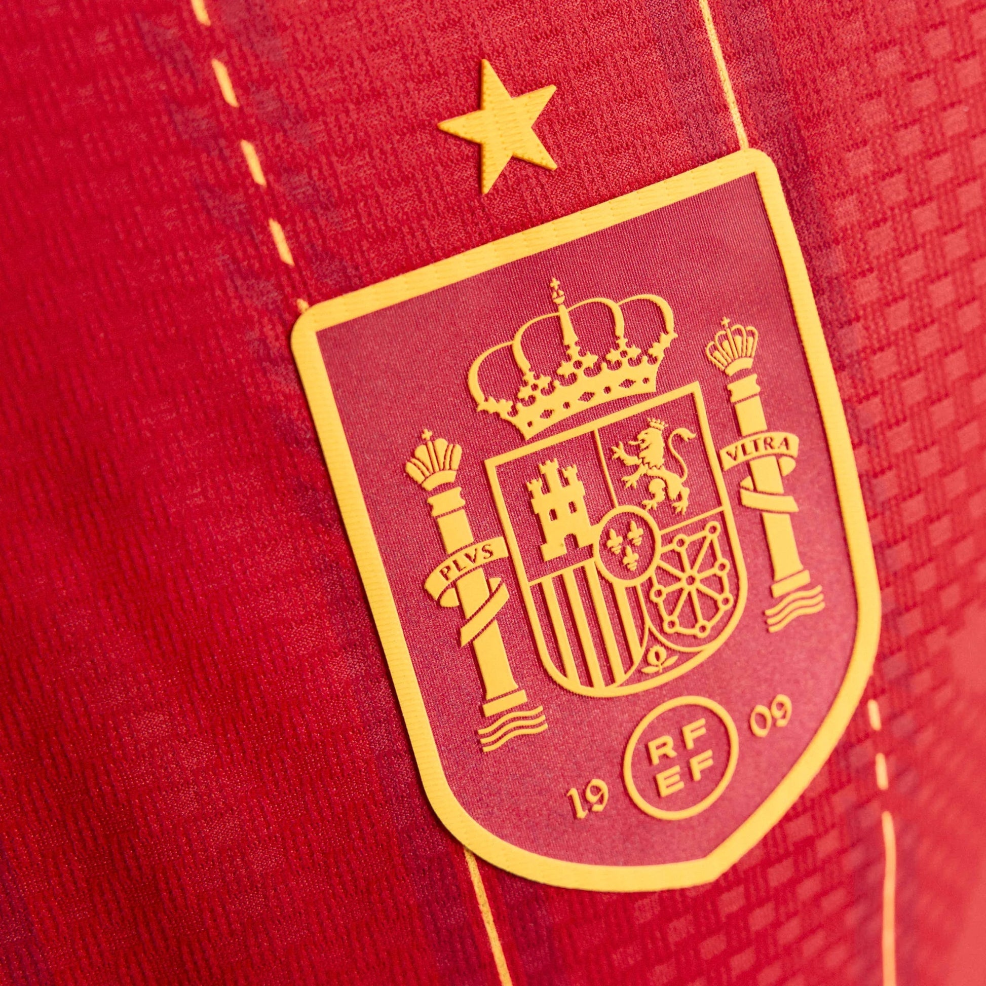 2026 Spain Mens Authentic Home Soccer Jersey | Adidas