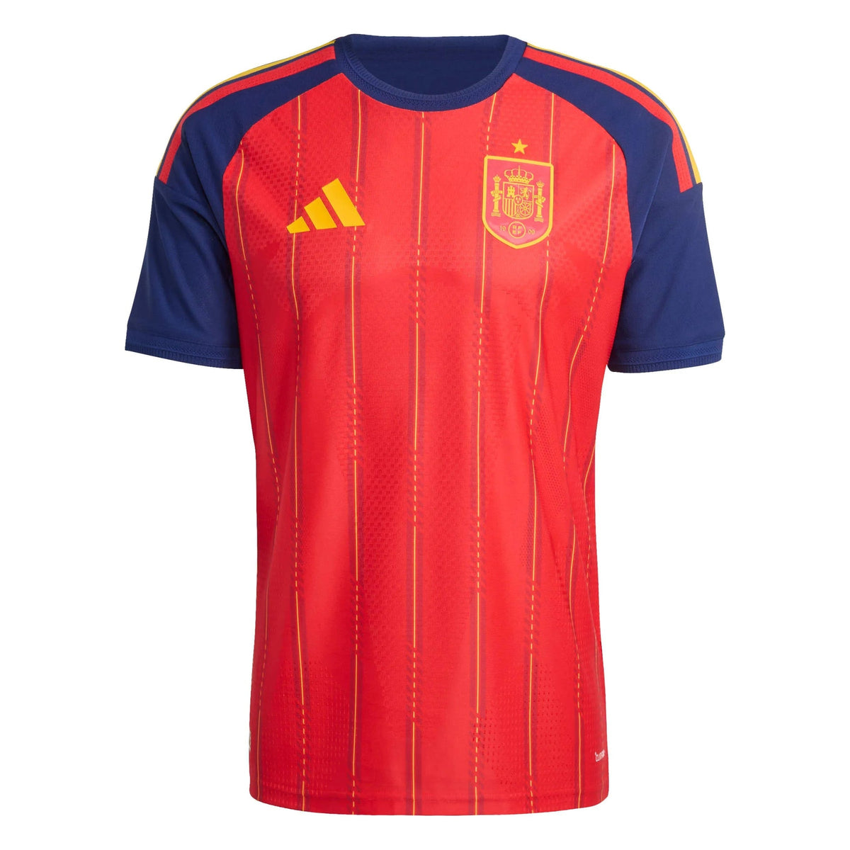 2026 Spain Mens Authentic Home Soccer Jersey | Adidas