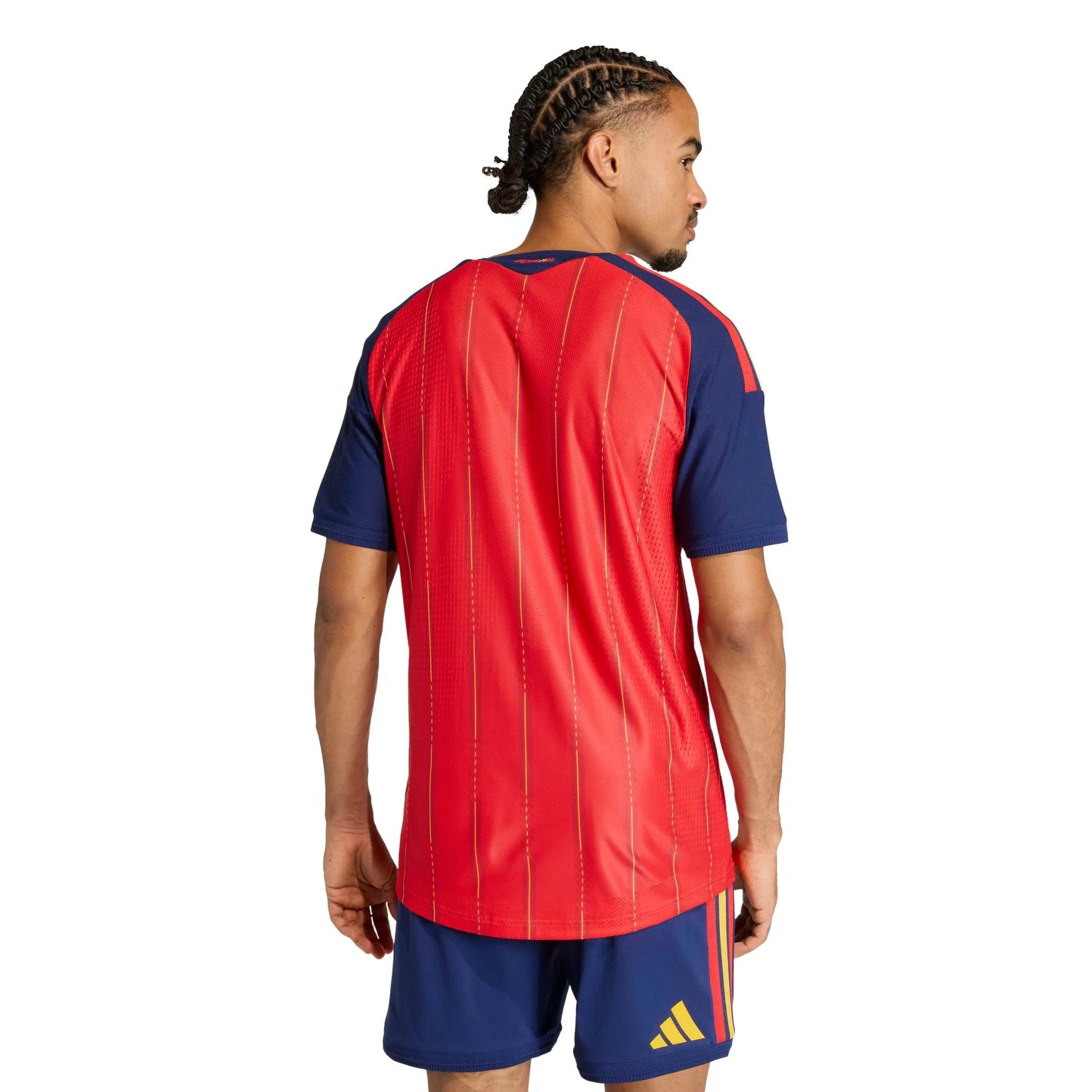 2026 Spain Mens Authentic Home Soccer Jersey | Adidas