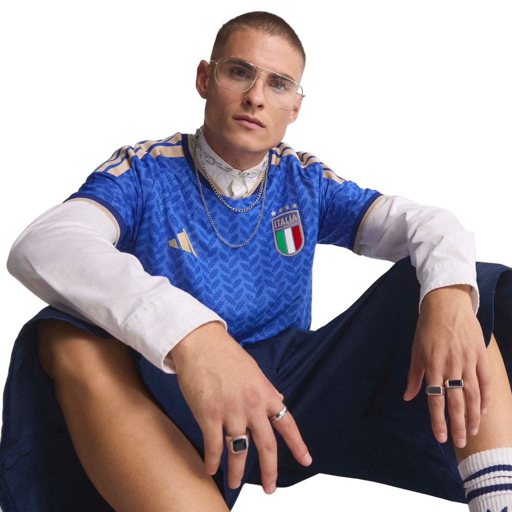2026 Italy Mens Authentic Home Soccer Jersey | Adidas