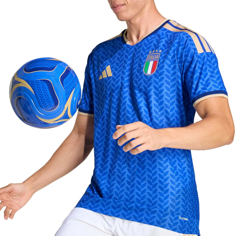 2026 Italy Mens Authentic Home Soccer Jersey | Adidas