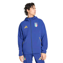 2026 Italy Mens Tiro Travel Full Zip Windbreaker | Adidas