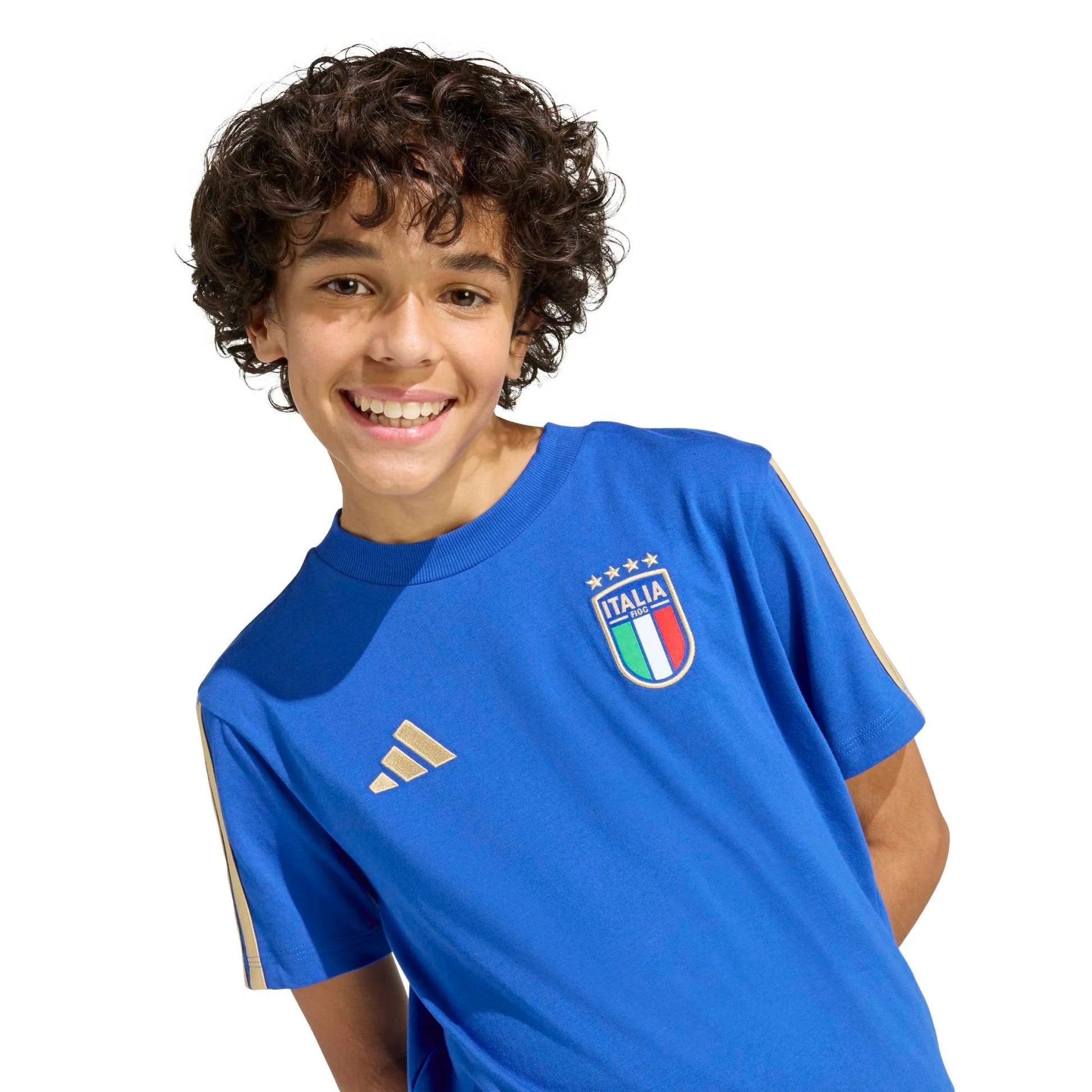 2026 Italy Youth DNA Tee | Adidas