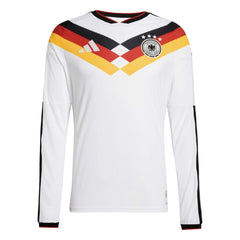 2026 Germany Mens Authentic Home Long-Sleeve Soccer Jersey | Adidas