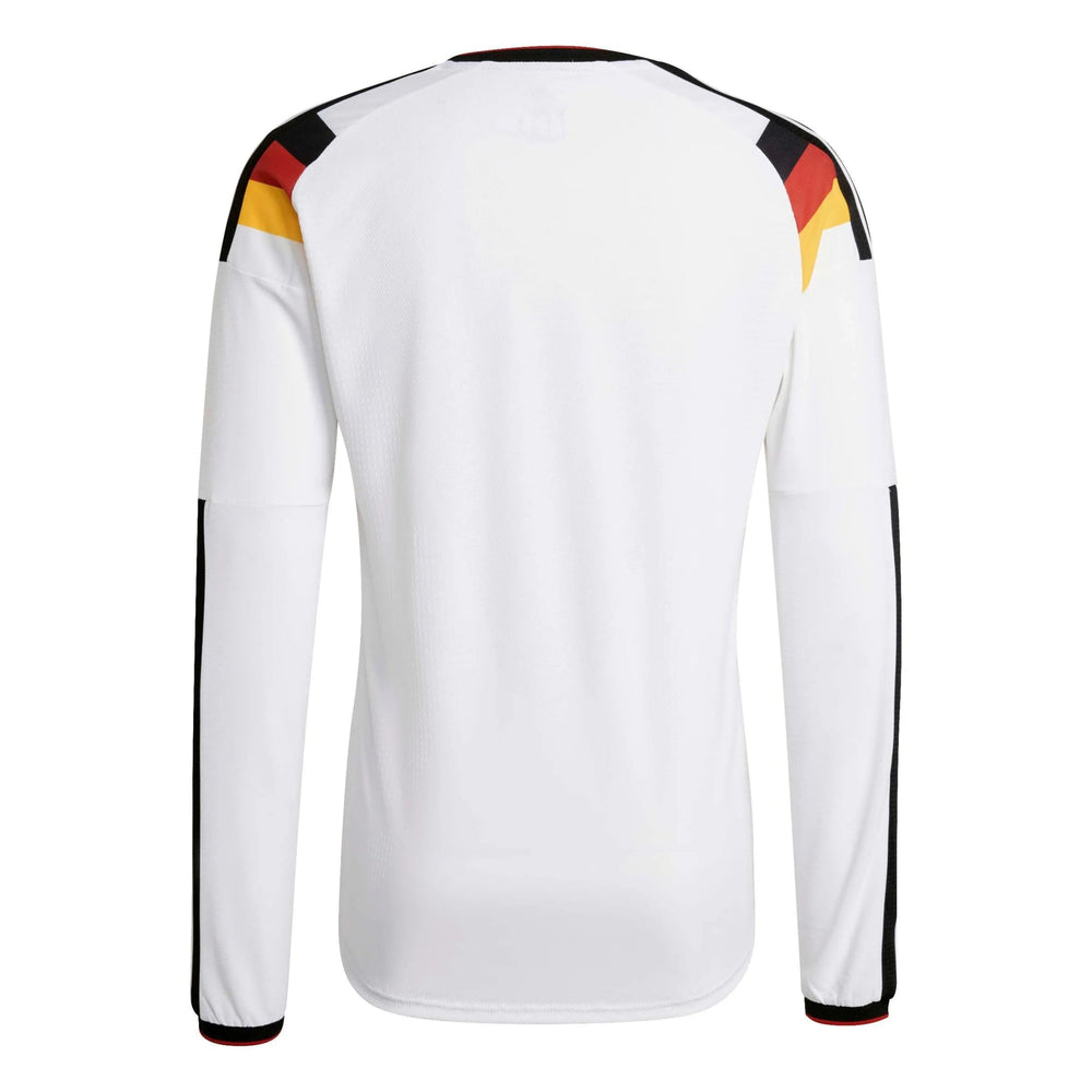 2026 Germany Mens Authentic Home Long-Sleeve Soccer Jersey | Adidas