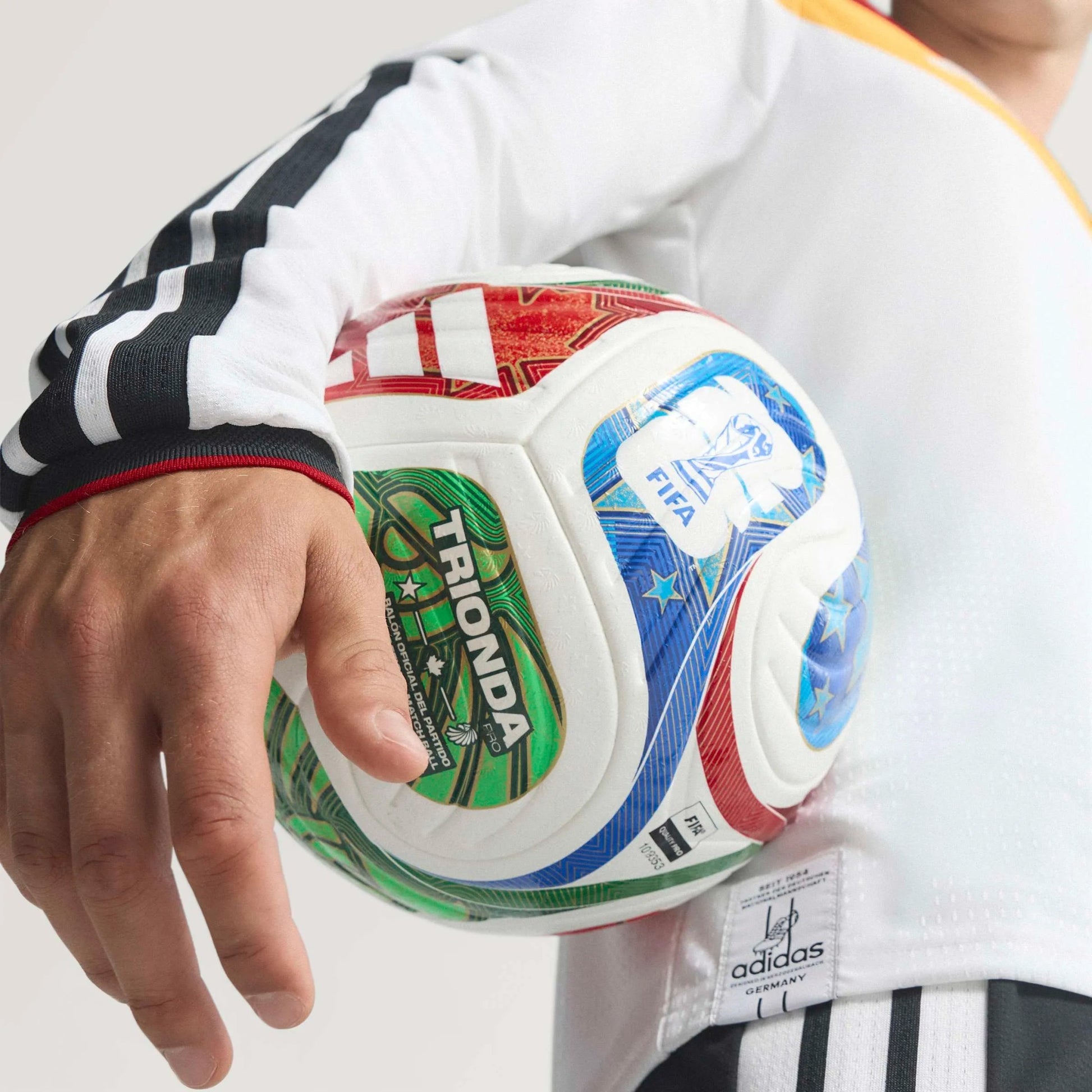 2026 Germany Mens Authentic Home Long-Sleeve Soccer Jersey | Adidas
