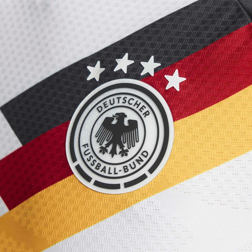 2026 Germany Mens Authentic Home Long-Sleeve Soccer Jersey | Adidas