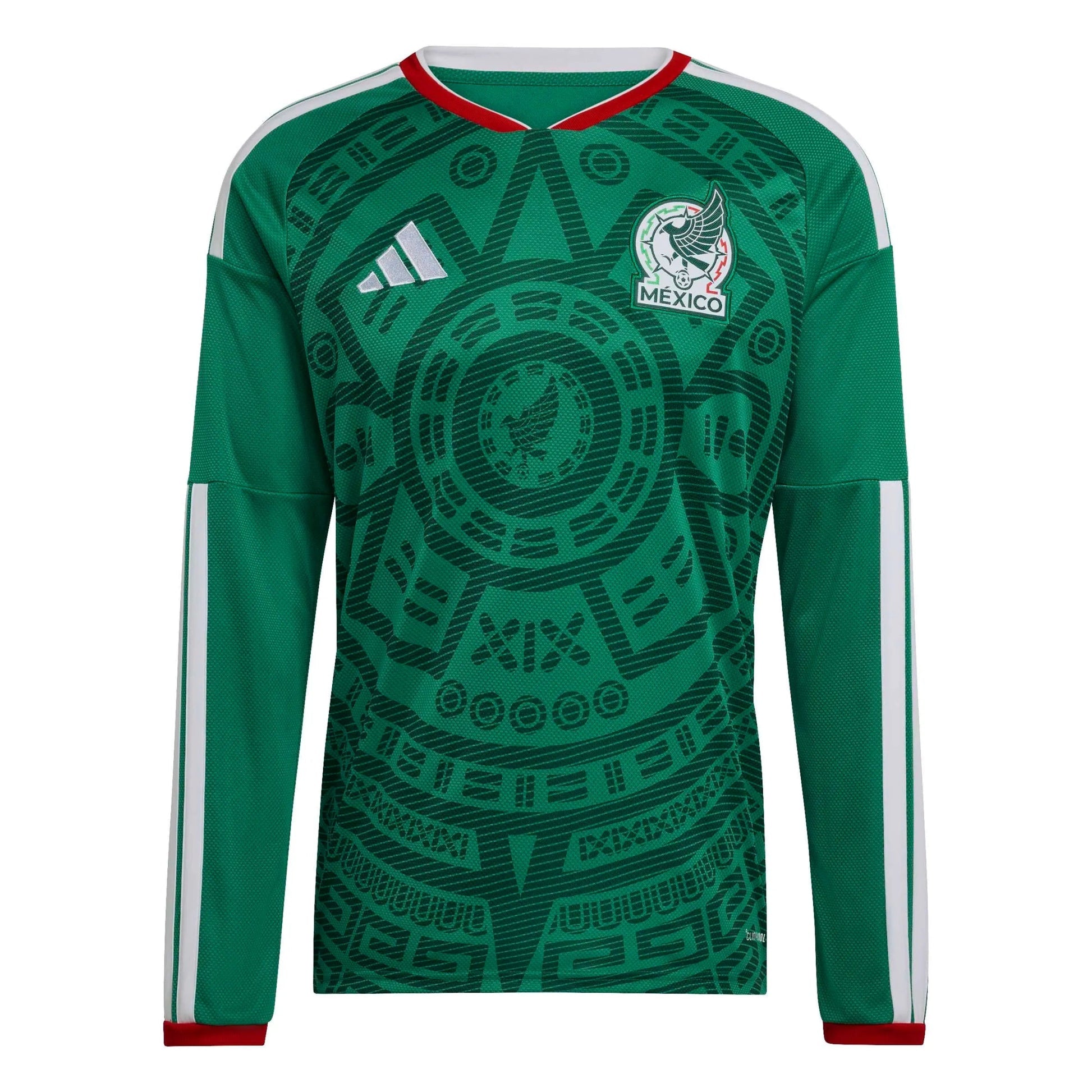 2026 Mexico Mens Stadium Home Long-Sleeve Soccer Jersey | Adidas