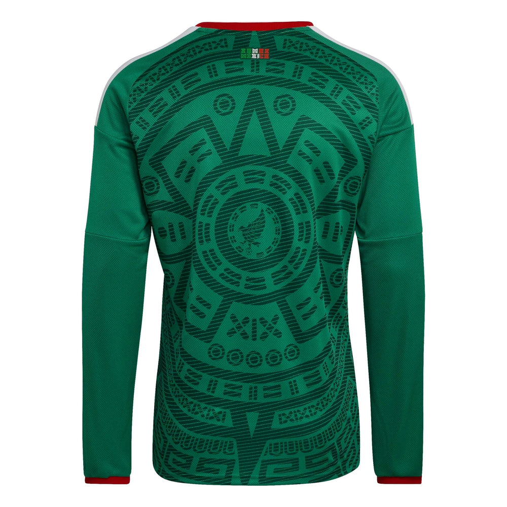 2026 Mexico Mens Stadium Home Long-Sleeve Soccer Jersey | Adidas