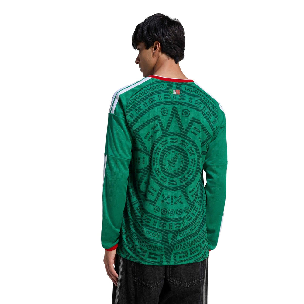 2026 Mexico Mens Stadium Home Long-Sleeve Soccer Jersey | Adidas