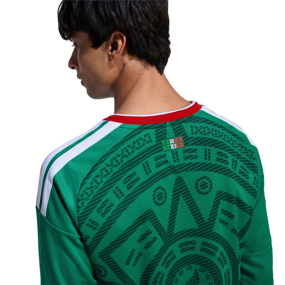 2026 Mexico Mens Stadium Home Long-Sleeve Soccer Jersey | Adidas