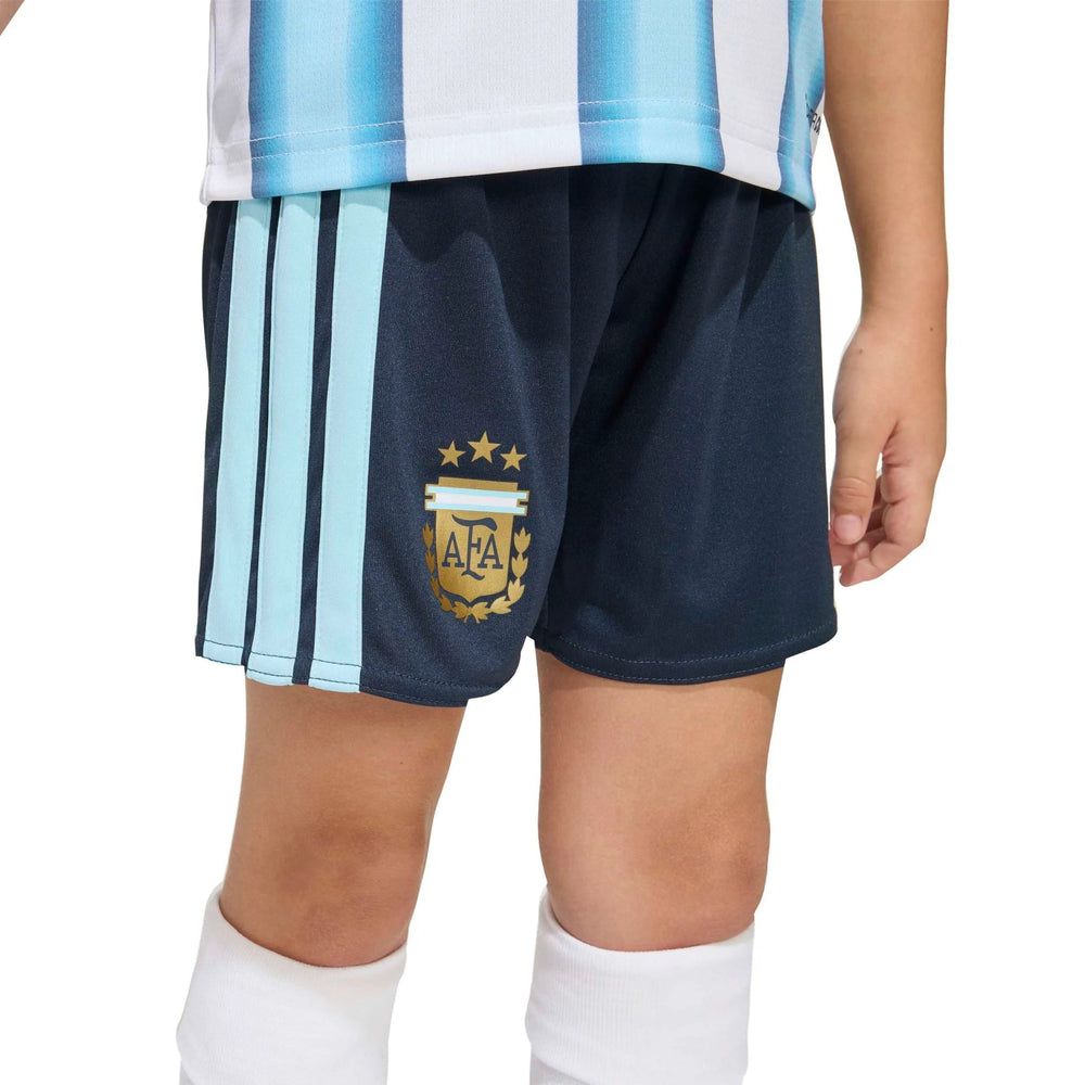 2026 Argentina Kid's Home Messi #10 Mini Kit | Adidas