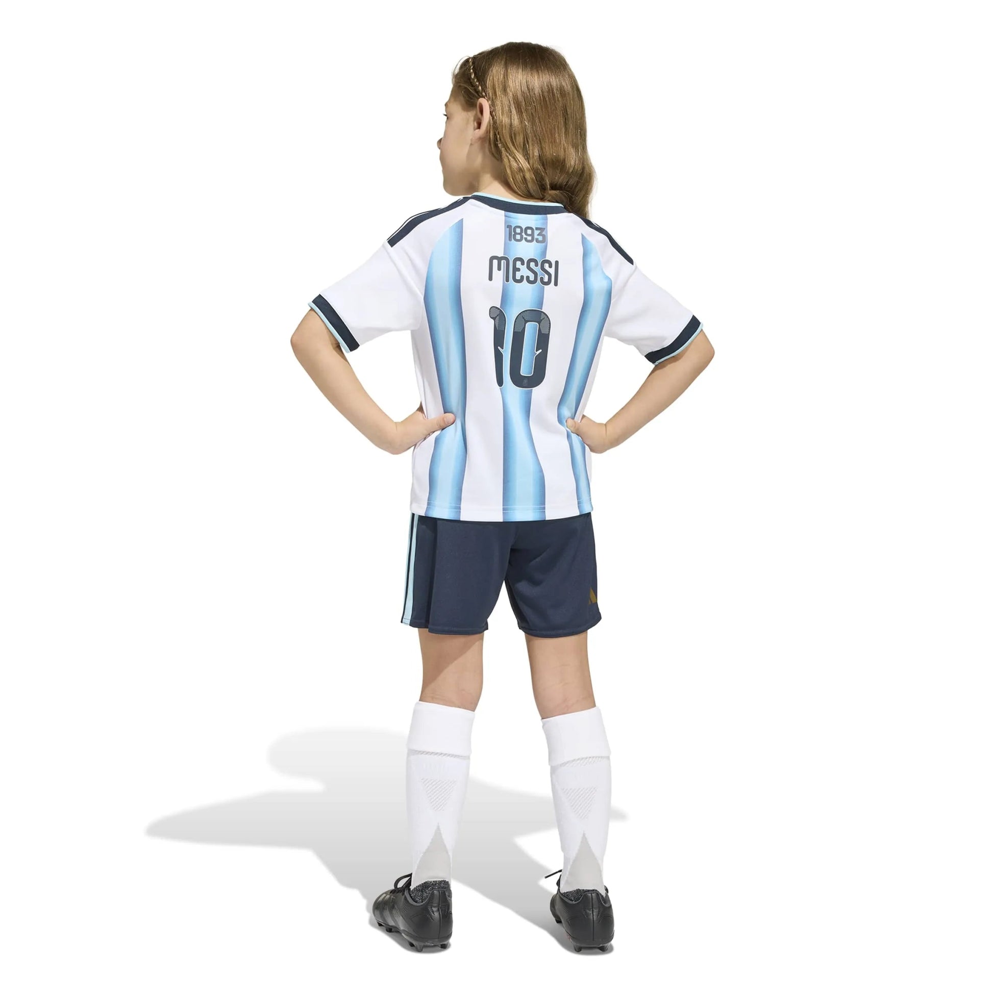 2026 Argentina Kid's Home Messi #10 Mini Kit | Adidas