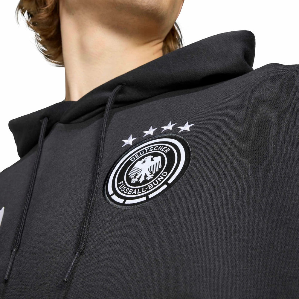 2026 Germany Mens DNA Fleece Hoodie | Adidas