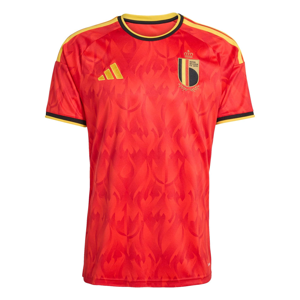 2026 Belgium Mens Stadium Home Soccer Jersey | Adidas