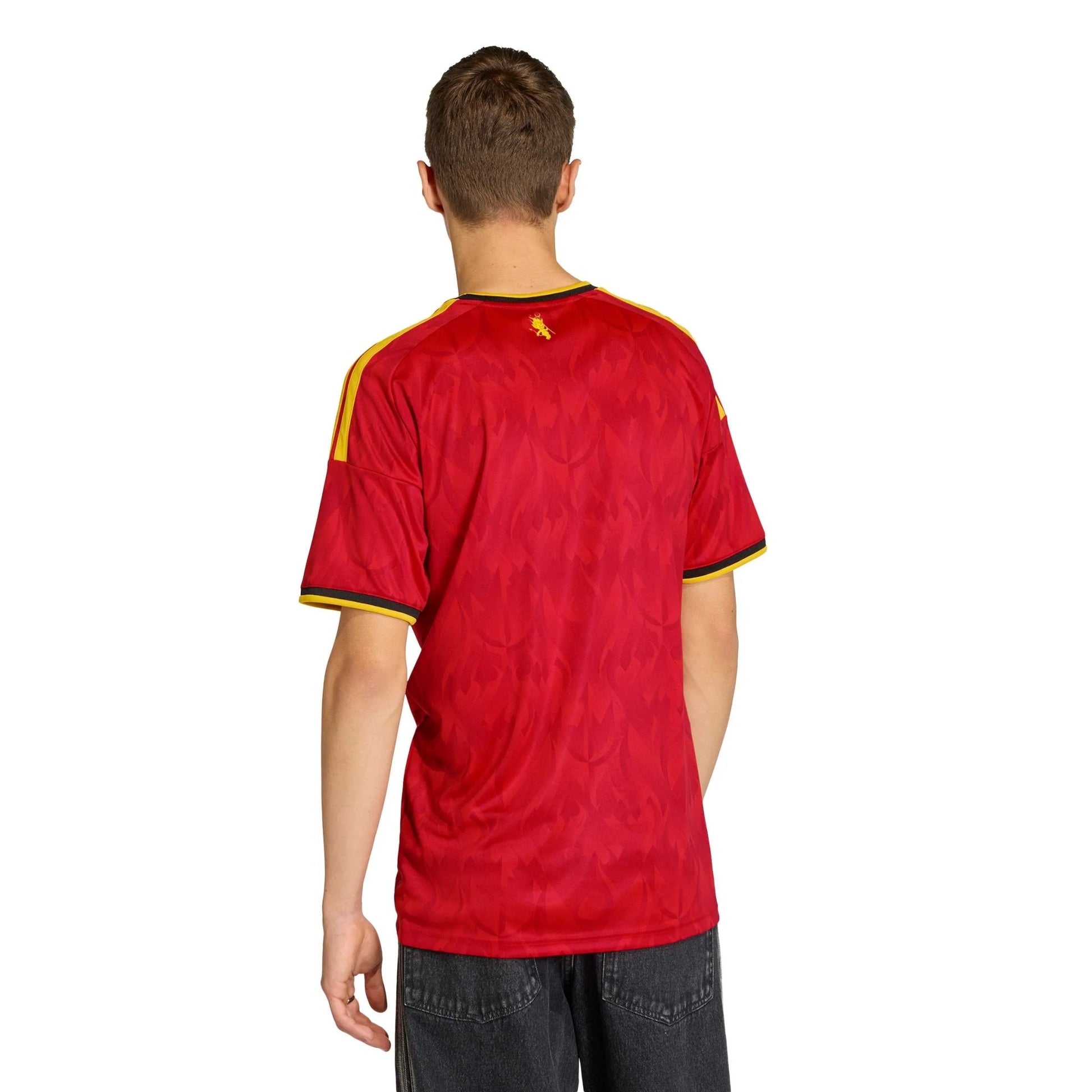 2026 Belgium Mens Stadium Home Soccer Jersey | Adidas