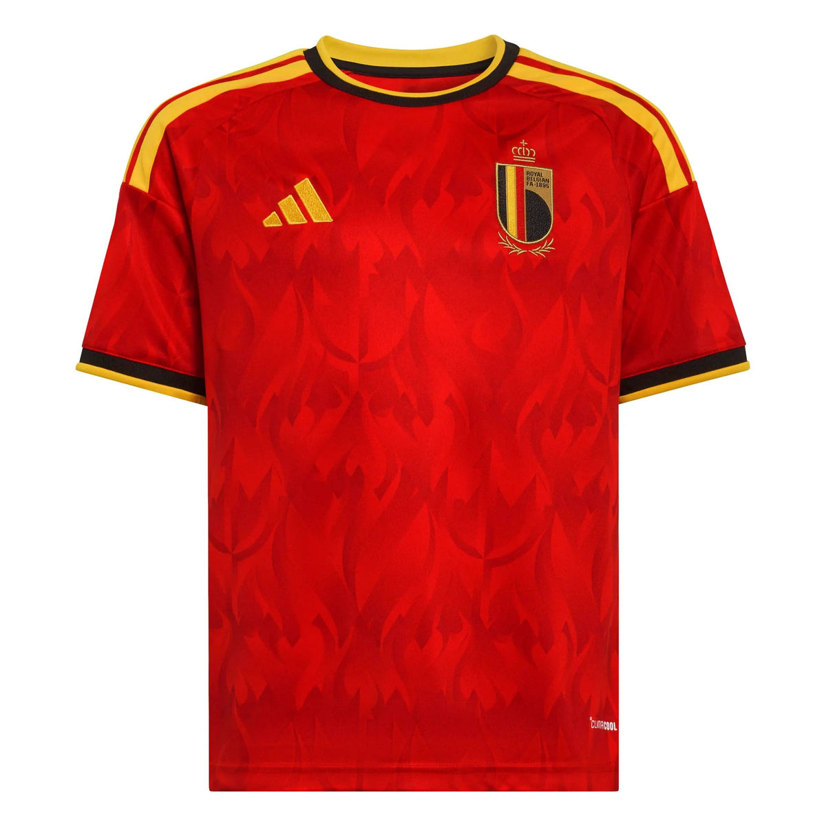 2026 Belgium Youth Stadium Home Soccer Jersey | Adidas