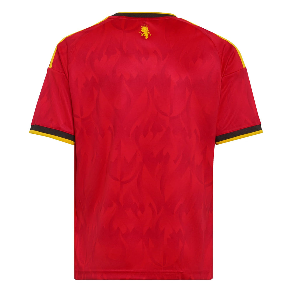 2026 Belgium Youth Stadium Home Soccer Jersey | Adidas
