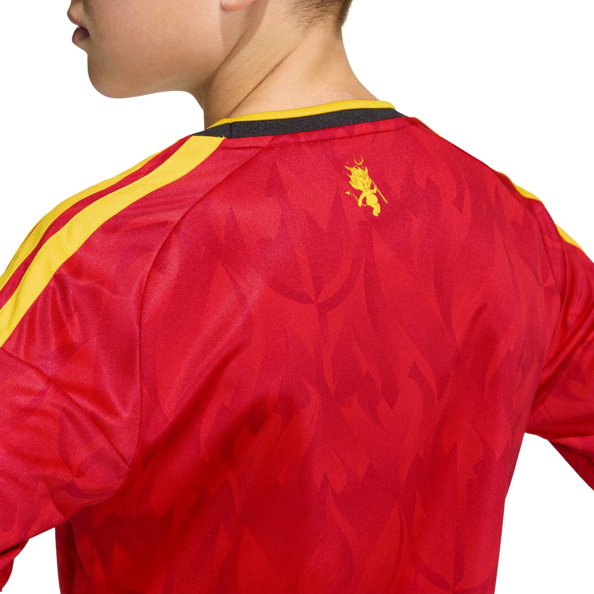 2026 Belgium Youth Stadium Home Soccer Jersey | Adidas