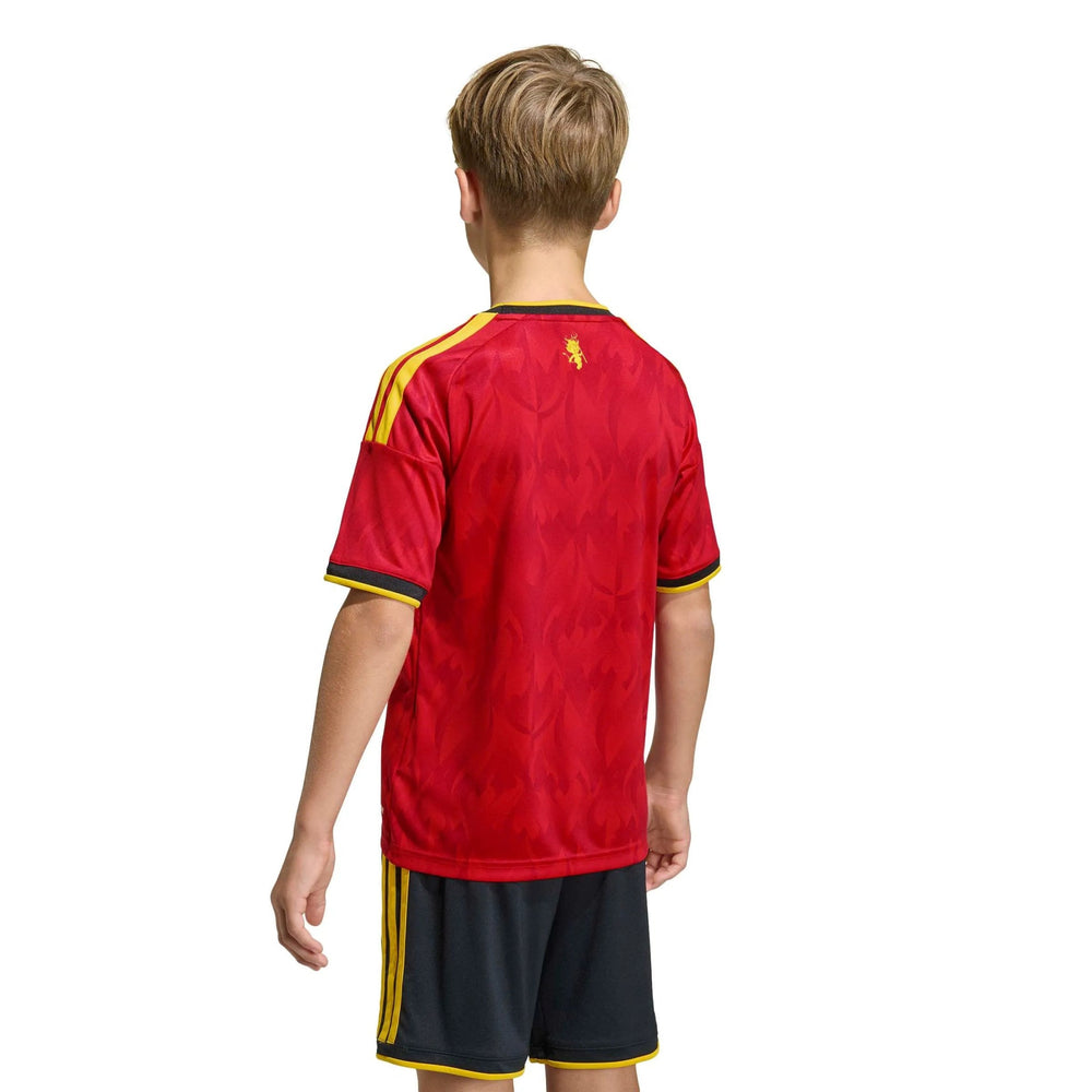 2026 Belgium Youth Stadium Home Soccer Jersey | Adidas