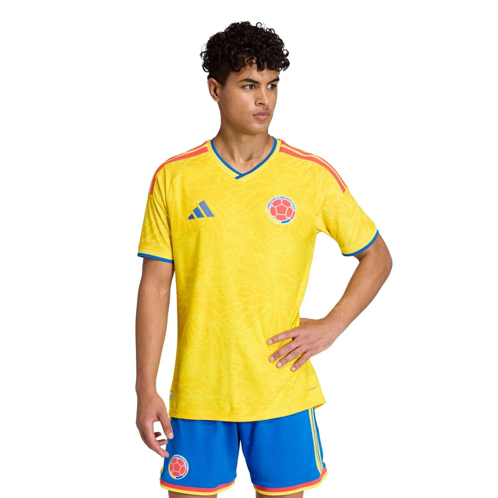 2026 Colombia Mens Authentic Home Soccer Jersey | Adidas