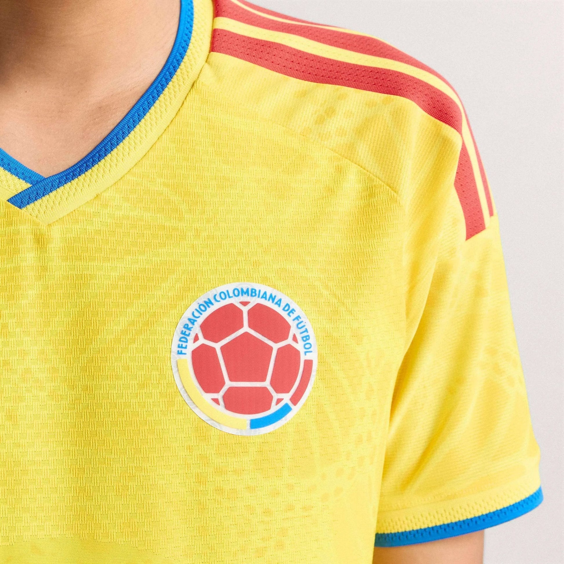 2026 Colombia Mens Authentic Home Soccer Jersey | Adidas