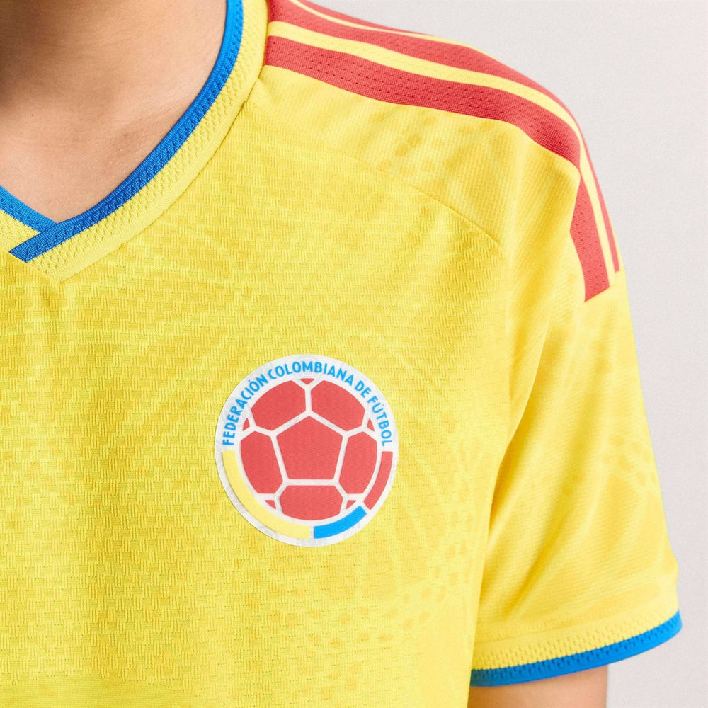 2026 Colombia Mens Authentic Home Soccer Jersey | Adidas
