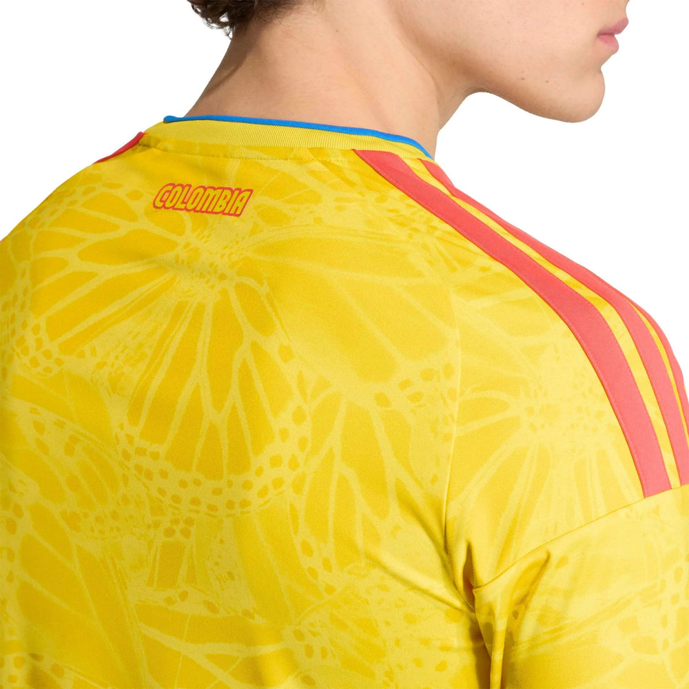 2026 Colombia Mens Stadium Home Long-Sleeve Soccer Jersey | Adidas