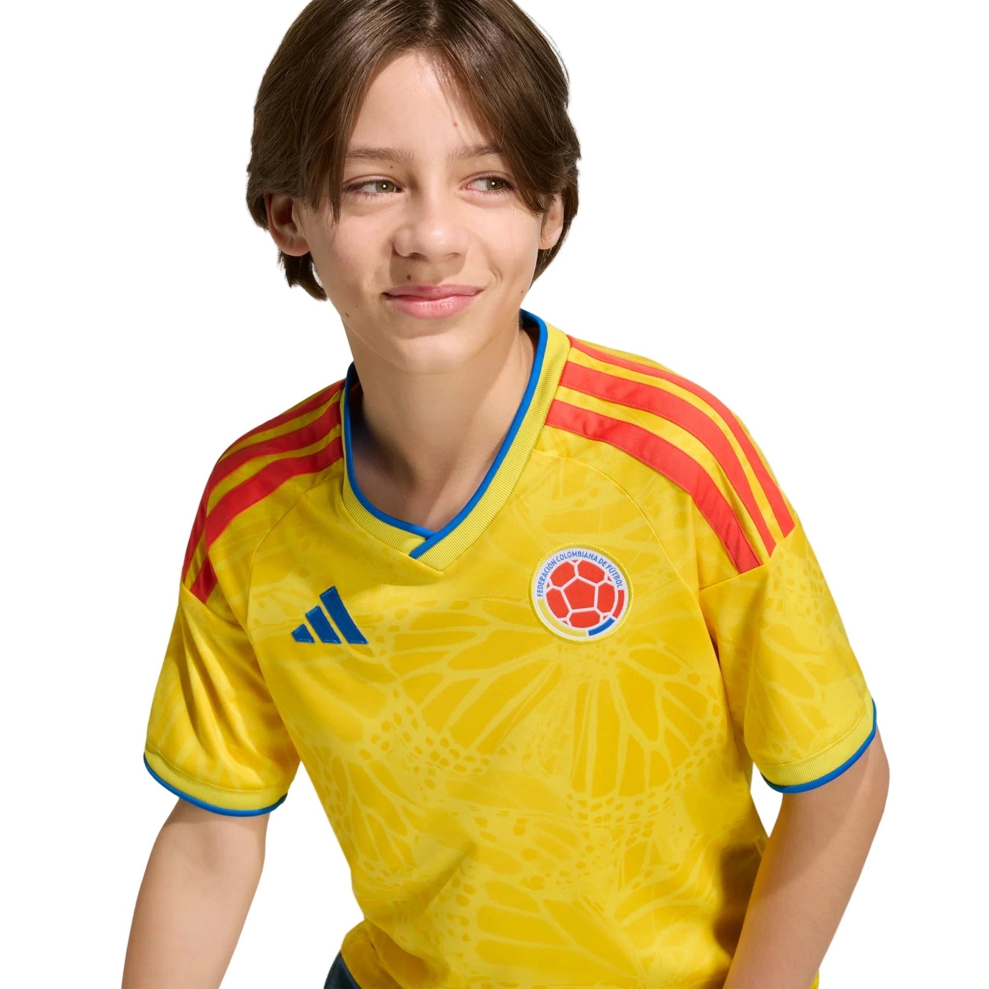 2026 Colombia Youth Stadium Home Soccer Jersey | Adidas