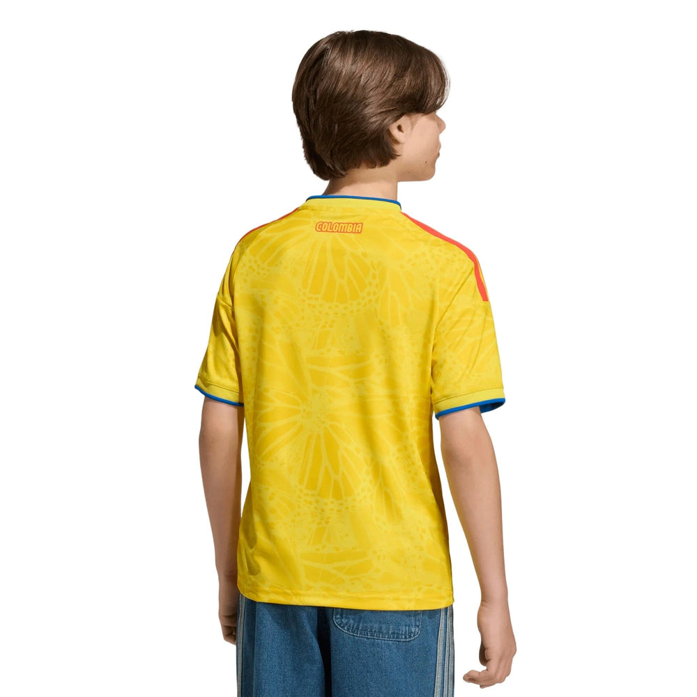 2026 Colombia Youth Stadium Home Soccer Jersey | Adidas