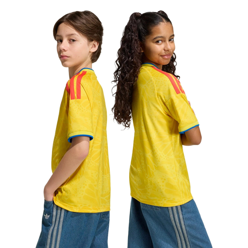 2026 Colombia Youth Stadium Home Soccer Jersey | Adidas