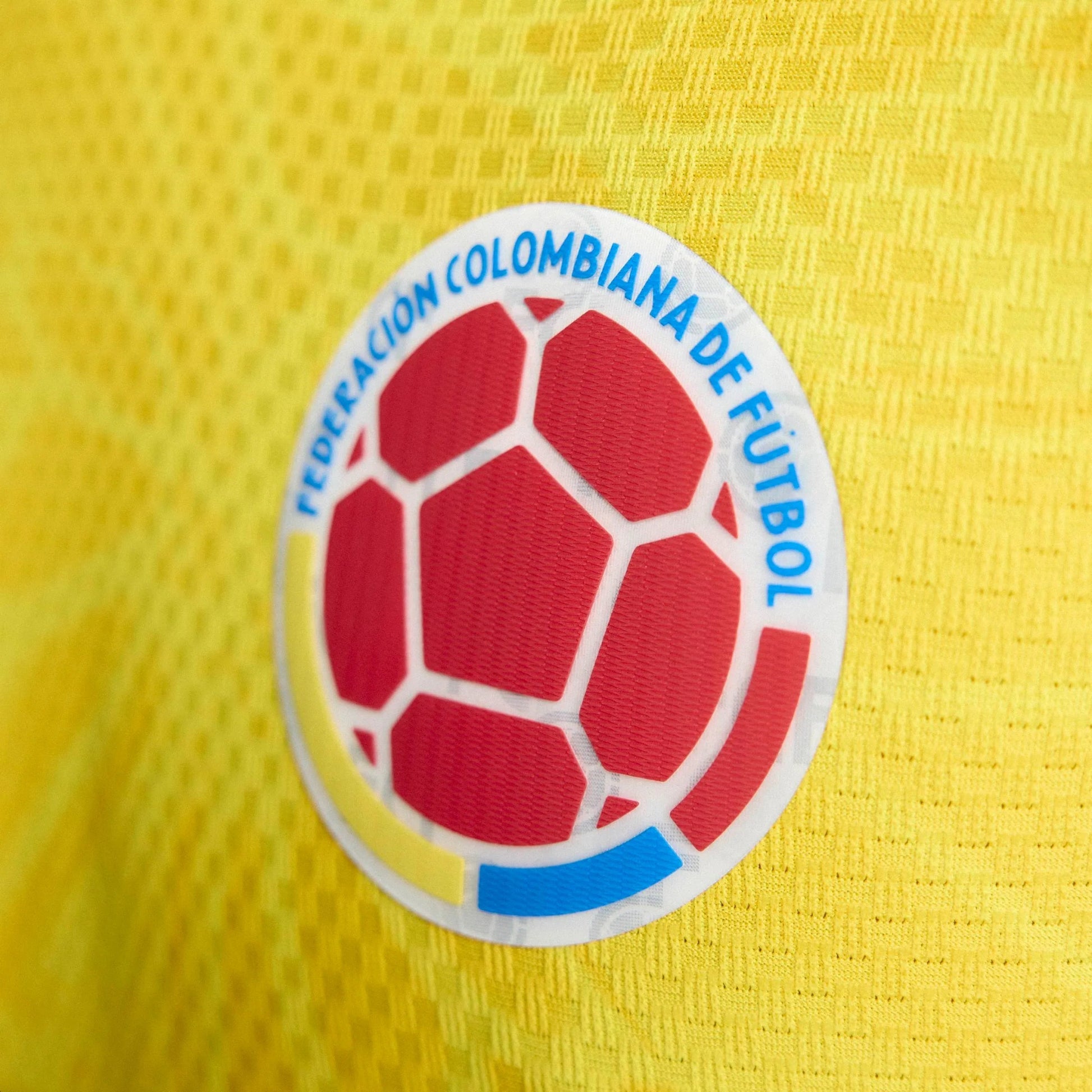 2026 Colombia Mens Authentic Home Long-Sleeve Soccer Jersey | Adidas