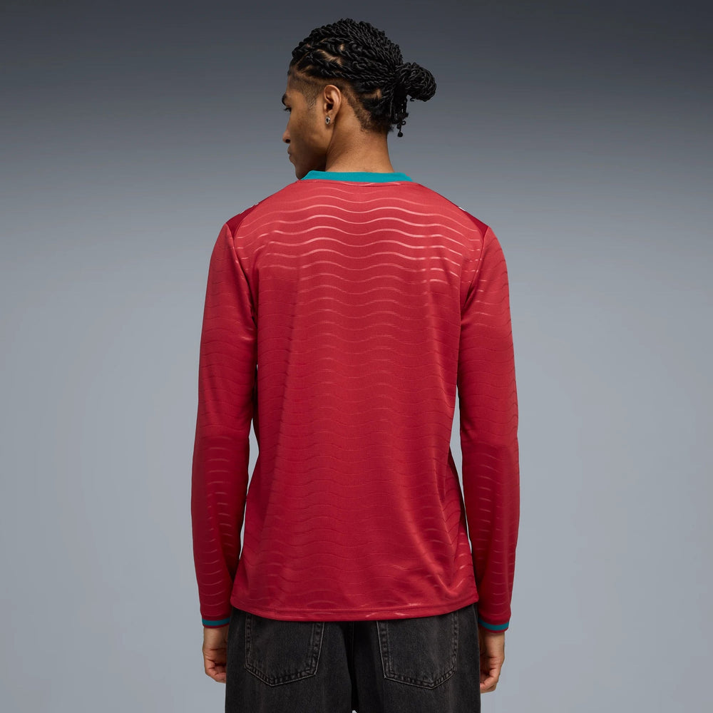 2026 Portugal Mens Stadium Home Long-Sleeve Soccer Jersey | Puma