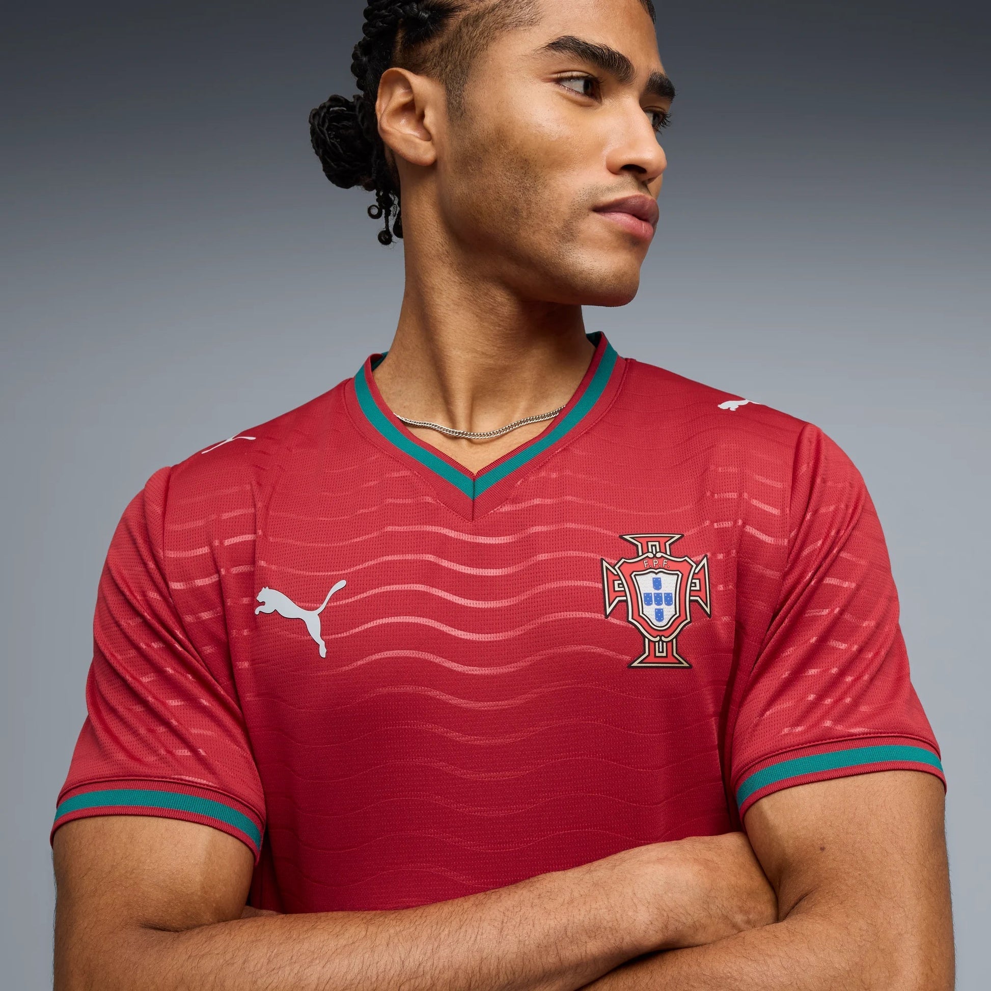 2026 Portugal Mens Stadium Home Soccer Jersey | Puma