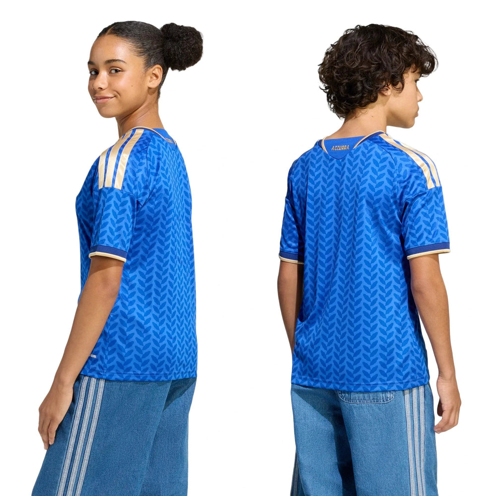 2026 Italy Youth Stadium Home Soccer Jersey | Adidas