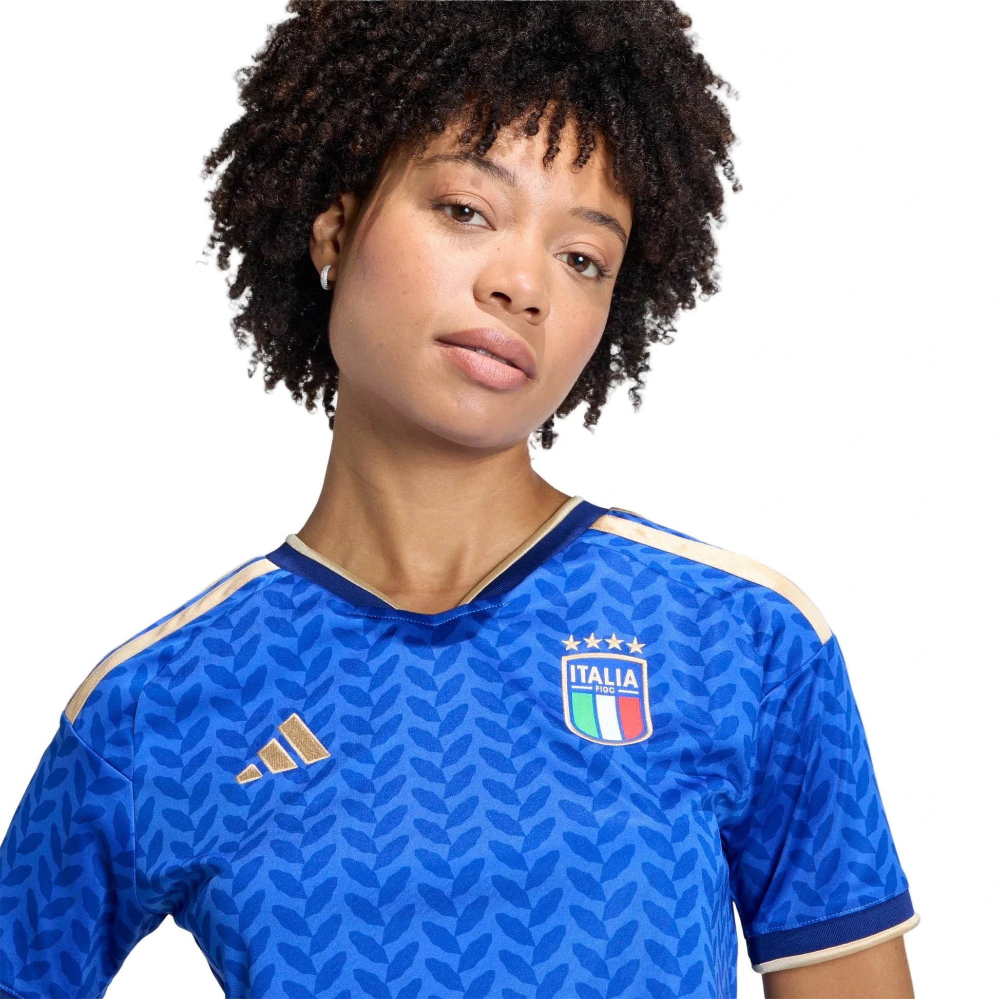 2026 Italy Womens Stadium Home Cropped Soccer Jersey | Adidas