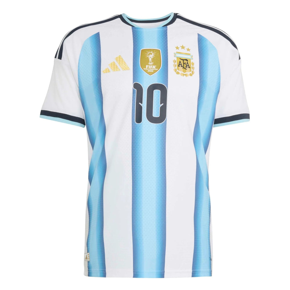 2026 Argentina Mens Authentic Home Messi #10 Soccer Jersey | Adidas