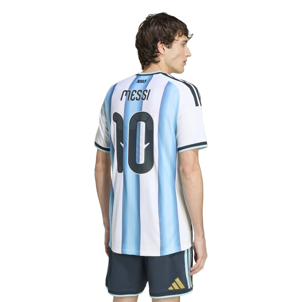 2026 Argentina Mens Authentic Home Messi #10 Soccer Jersey | Adidas