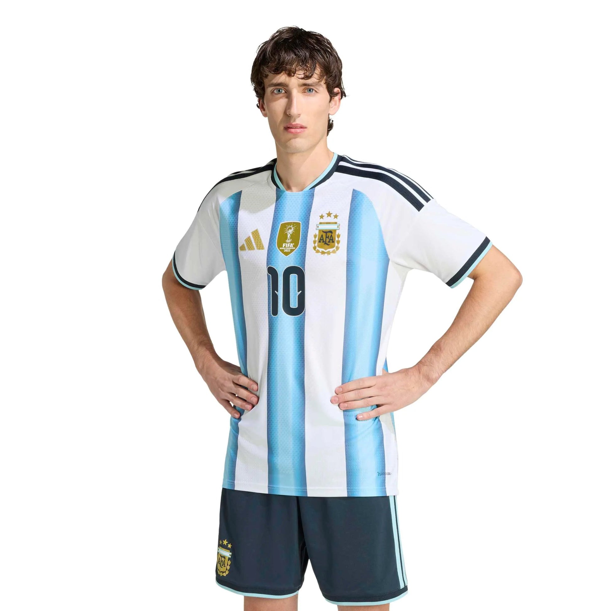 2026 Argentina Mens Authentic Home Messi #10 Soccer Jersey | Adidas